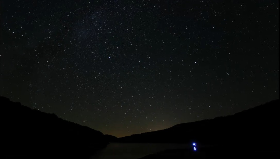 starry sky in Aubrac