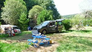 Camping La Romiguiere : Emplacement 56