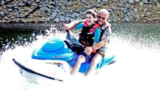 Camping La Romiguiere : Jetski au lac de maury