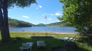 Camping La Romiguiere : Relax au bord du lac