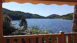 Camping La Romiguiere : Mobilhome 25 vue lac