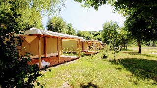 Camping La Romiguiere : Emplacement 40